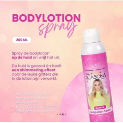 Camille bodylotion met glitters